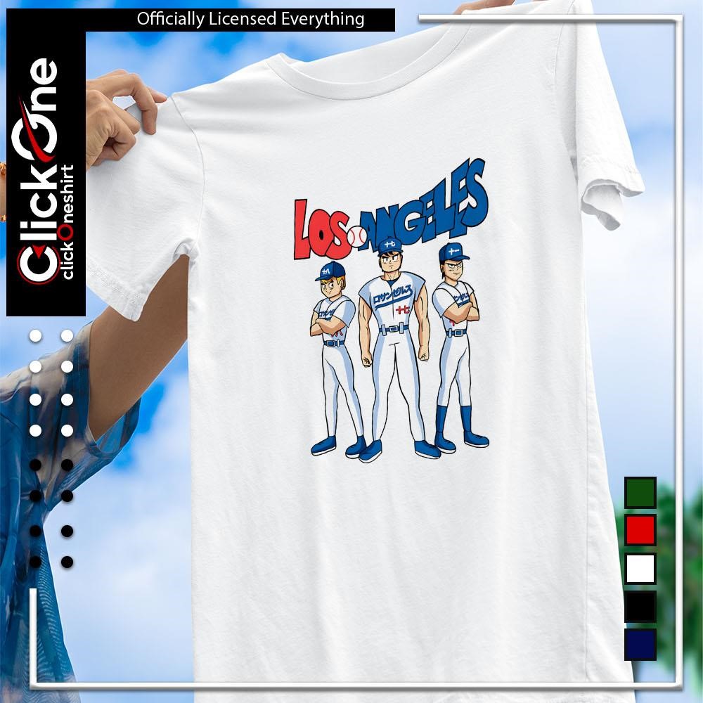 Los Angeles Dodgers Baseball Z x Dragonball anime player