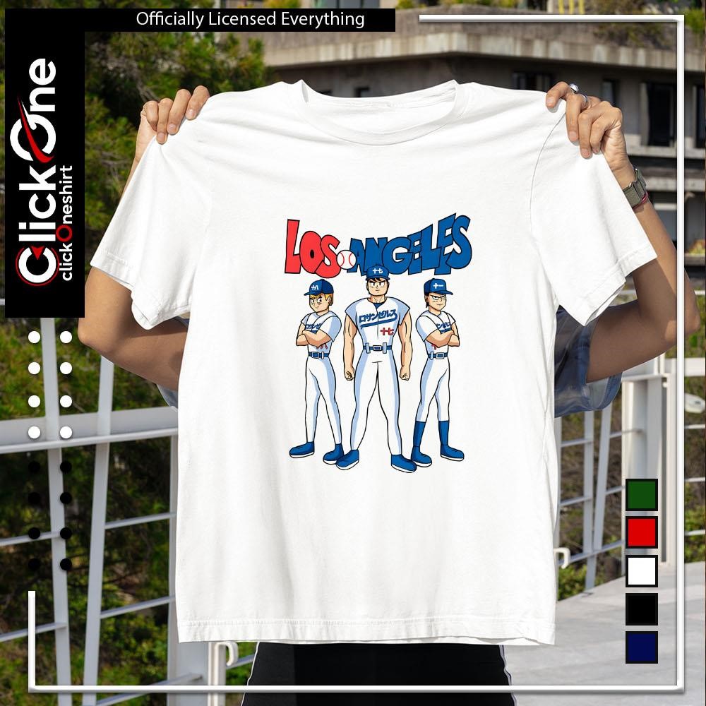Los Angeles Dodgers Baseball Z x Dragonball anime player