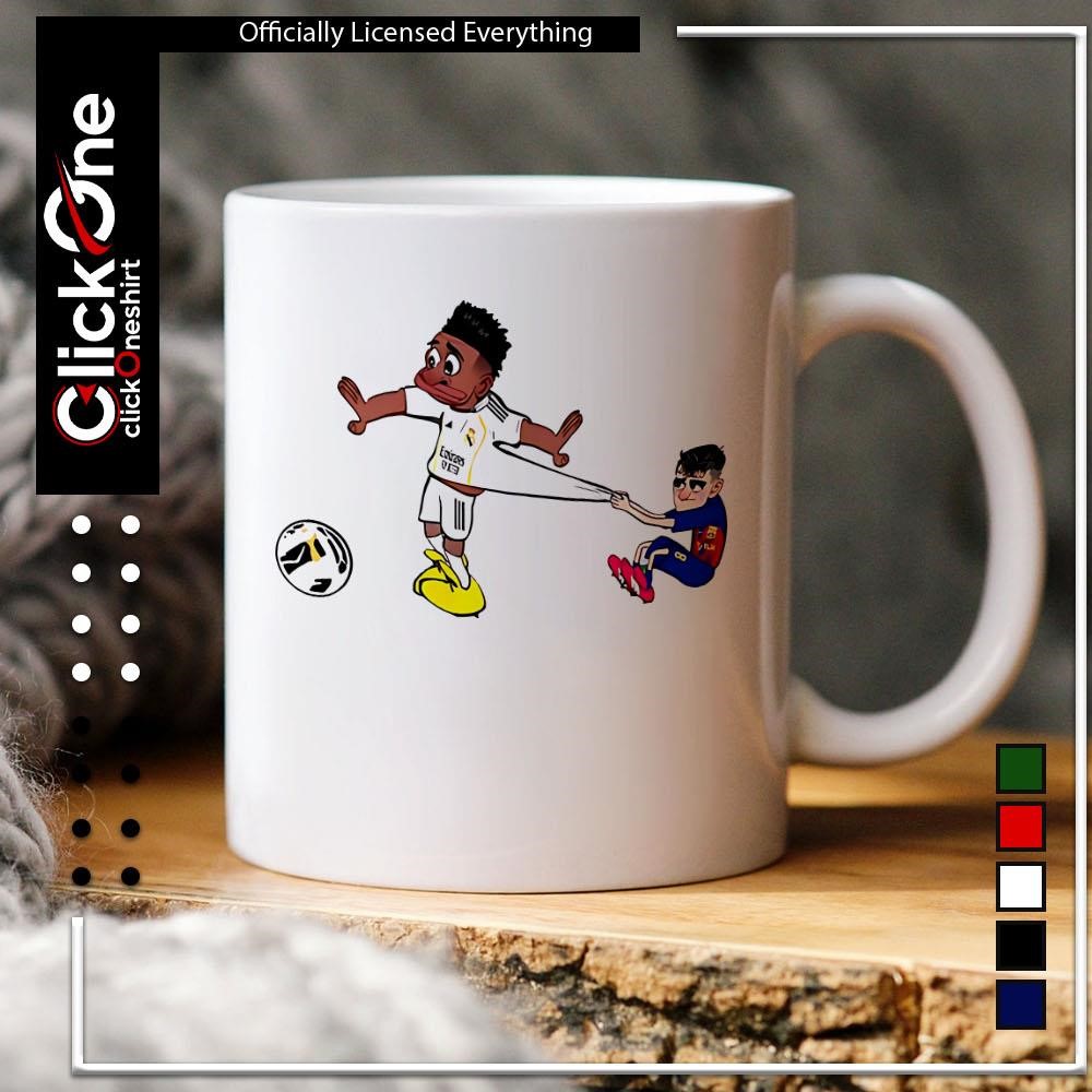 Pedri pulling Vini meme shirt, hoodie, sweater, longsleeve and V-neck  T-shirt, image size:1000x1000