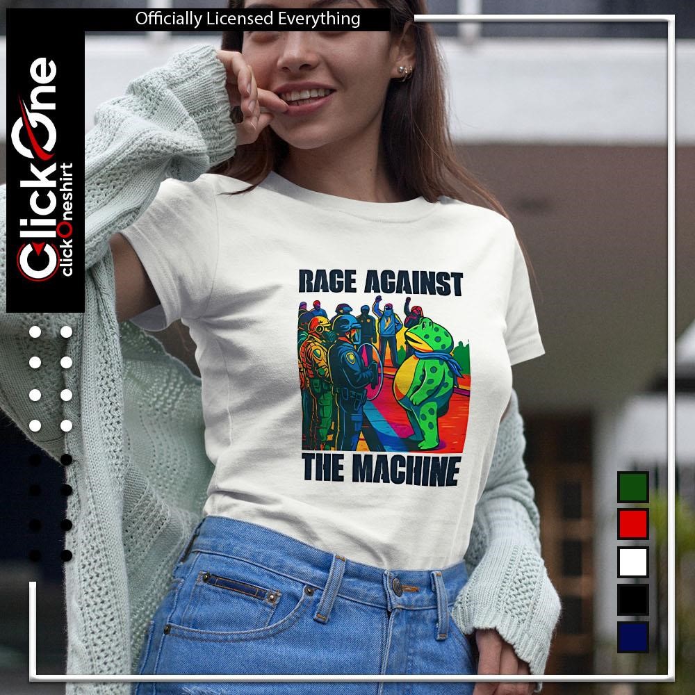 Portland Frog Anti-ICE Rage Against The Machine shirt, hoodie