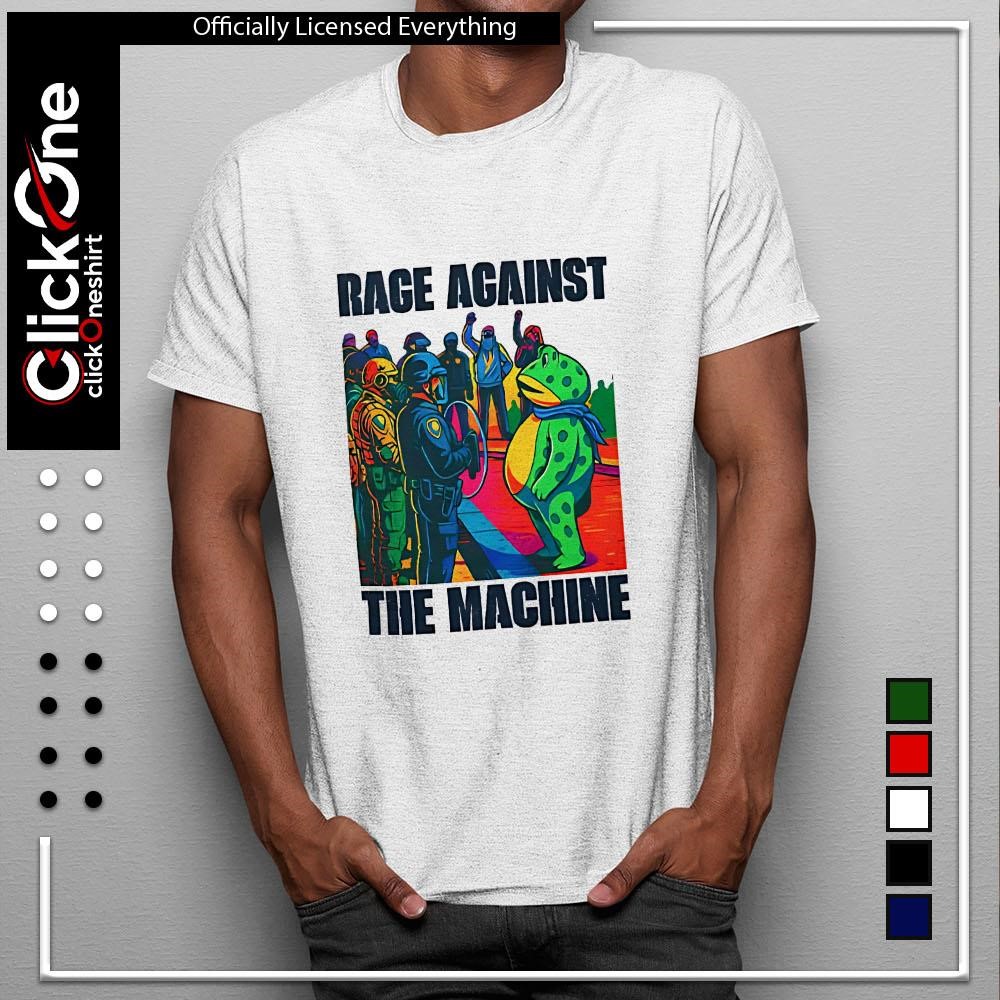 Portland Frog Anti-ICE Rage Against The Machine shirt, hoodie