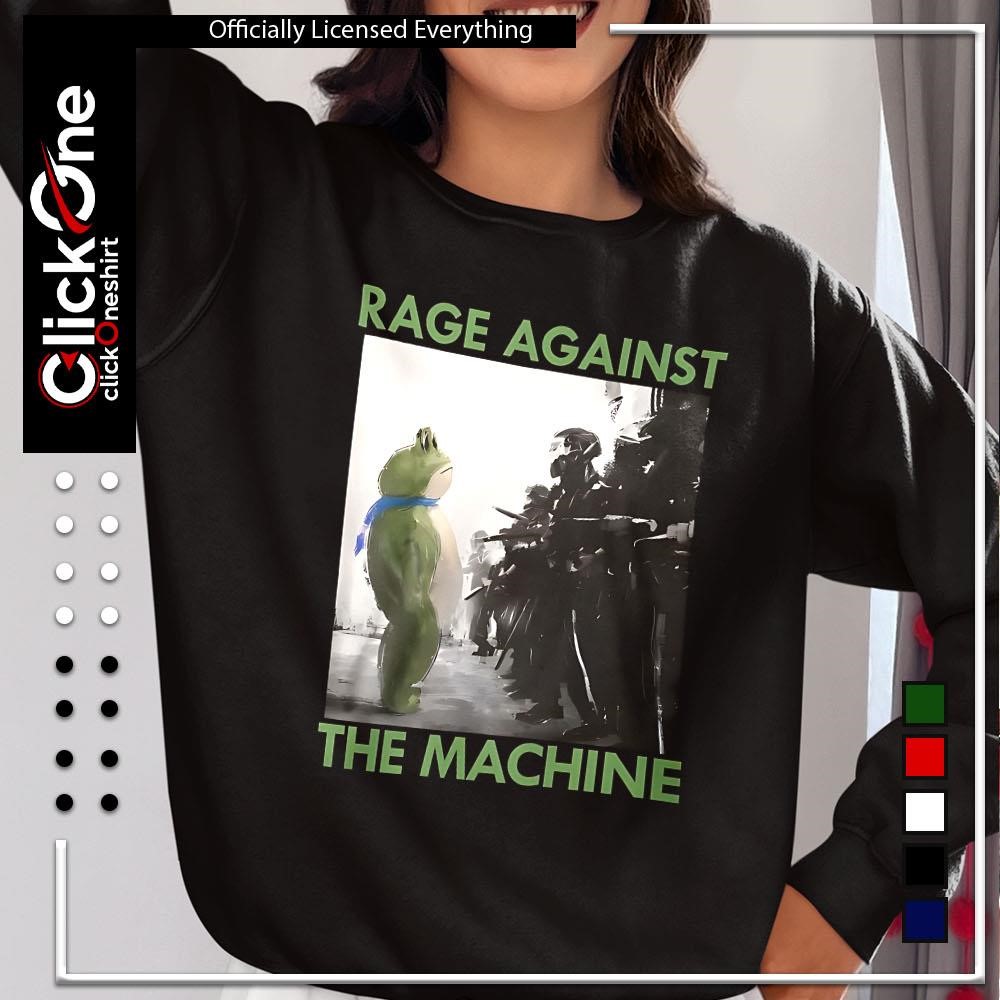 Rage Against The Machine Portland Frog Protest Anti ICE, hoodie