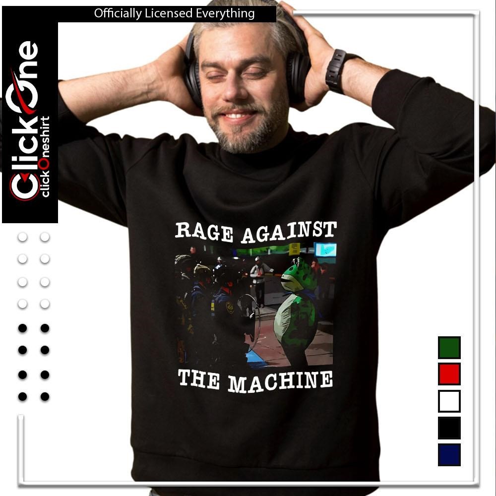 Rage Against The Machine Portland frog shirt, hoodie, sweater