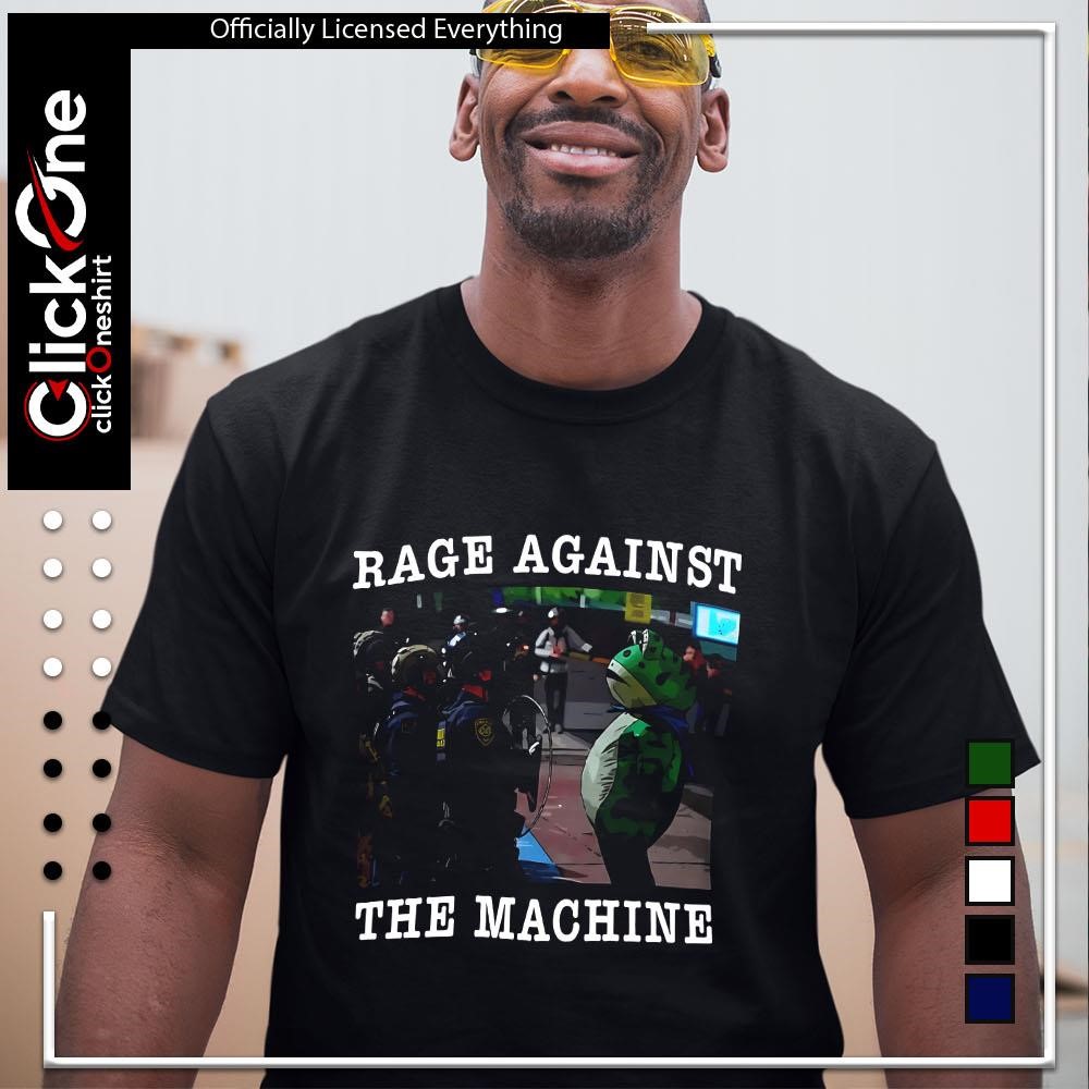 Rage Against The Machine Portland frog shirt, hoodie, sweater