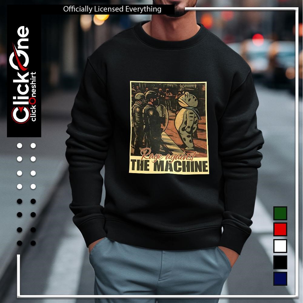 Rage against the Machine Portland Frog Anti-ICE shirt, hoodie