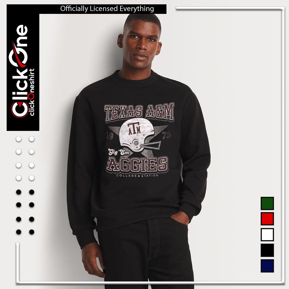 Texas A&M Aggies football 1970s gig'em vintage shirt, hoodie