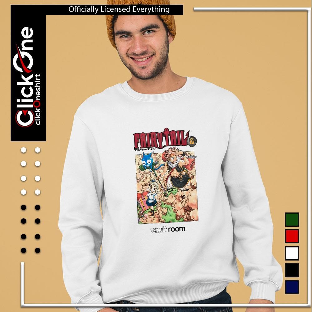 Fairytail vault room shirt, hoodie, sweater, longsleeve and V-neck