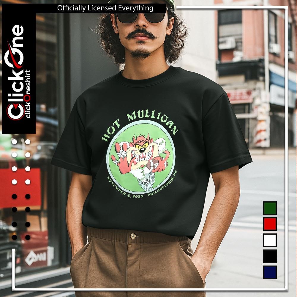 Hot Mulligan november 8 2025 Philadelphia PA shirt, hoodie