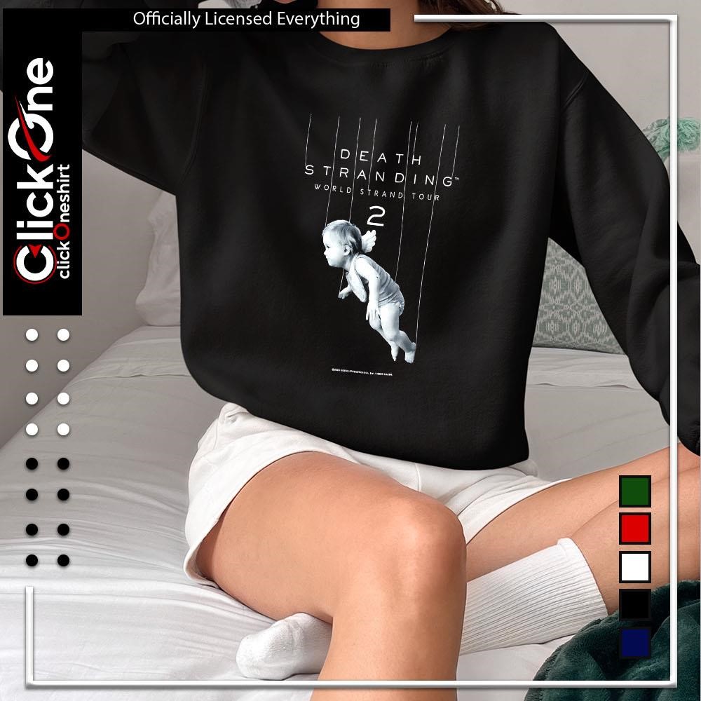 DEATH STRANDING WORLD STRAND TOUR 2 Tシャツ DEATH STRANDING 2 World Strand Tour T恤-XL|宏碁遊戲官方線上商店