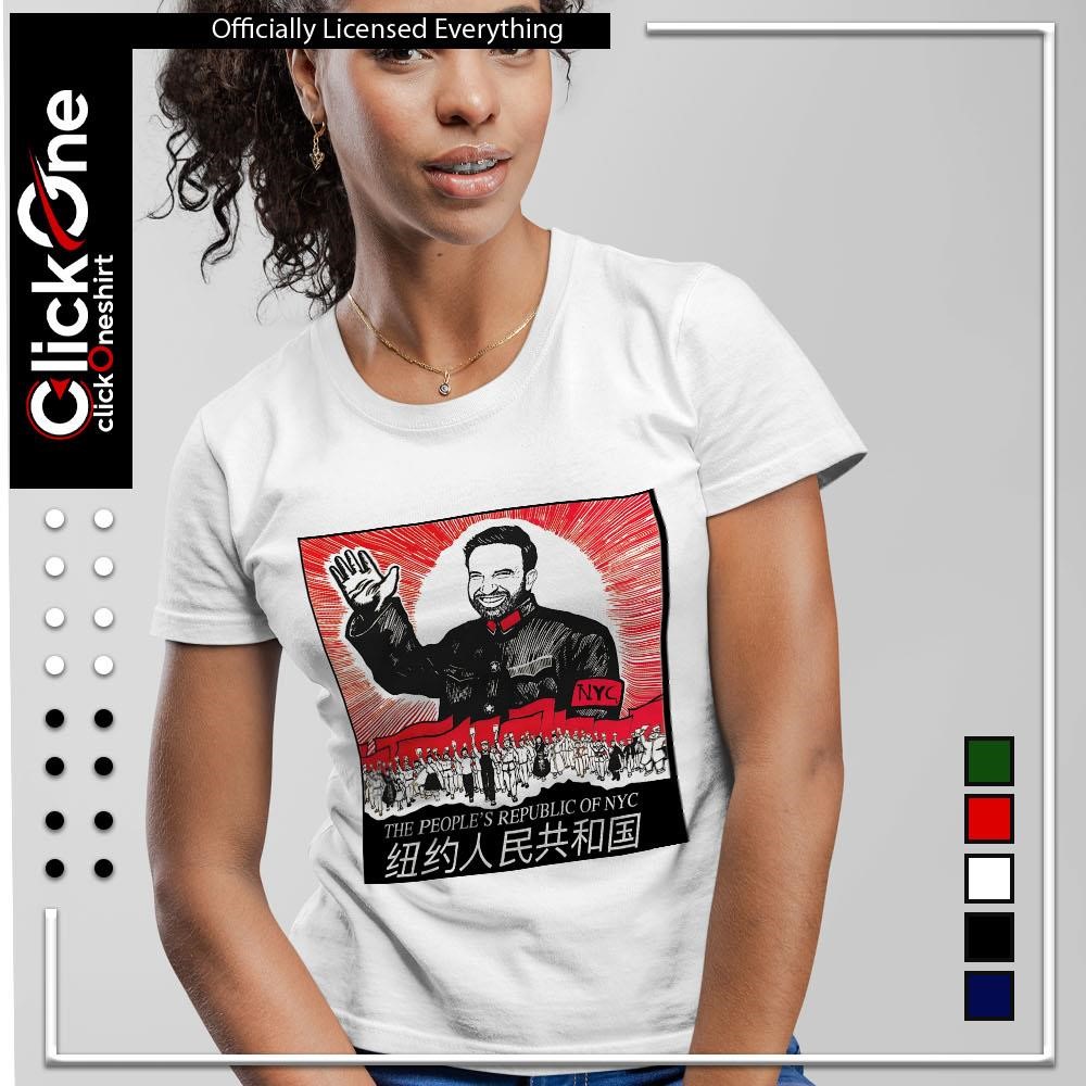 Zohran Mamdani The people's republic of NYC caricature shirt