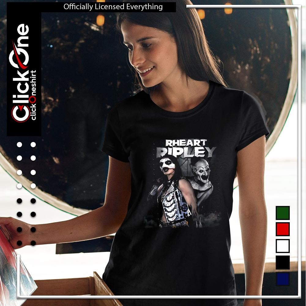 Rhea Ripley × TERRIFIER コラボ Tシャツ WWE Rhea Ripley X Terrfier