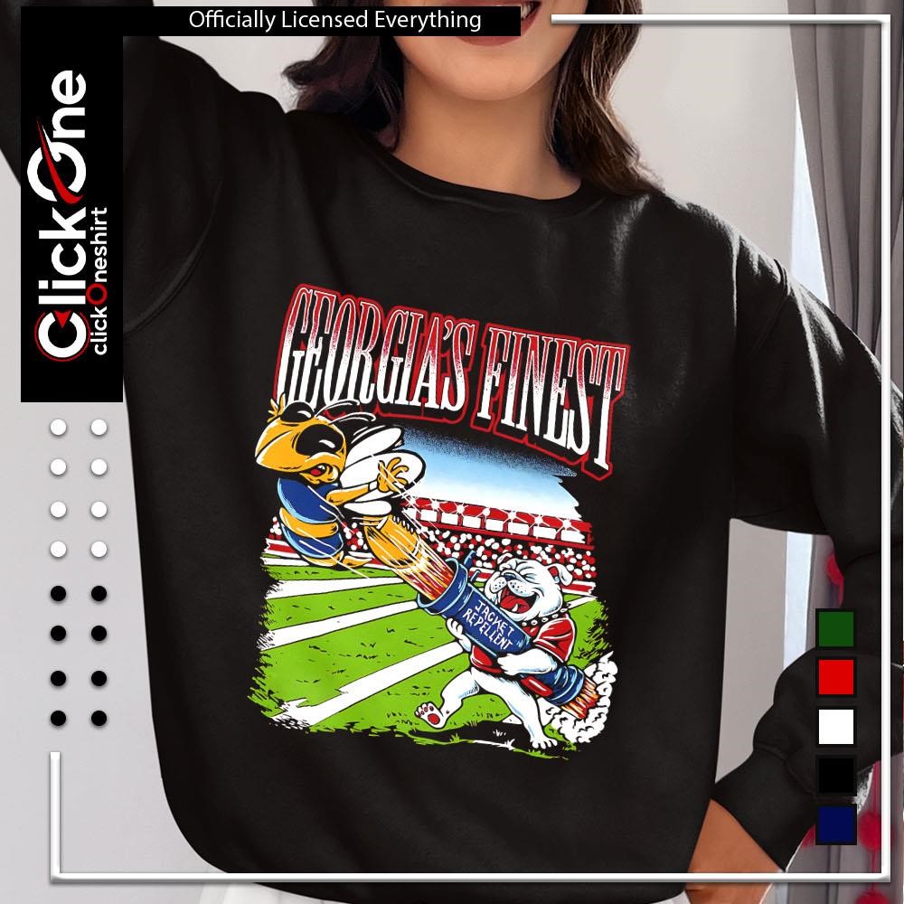 UGA vs Georgia Tech Yellow Jackets Geor Gia's Finest shirt, hoodie