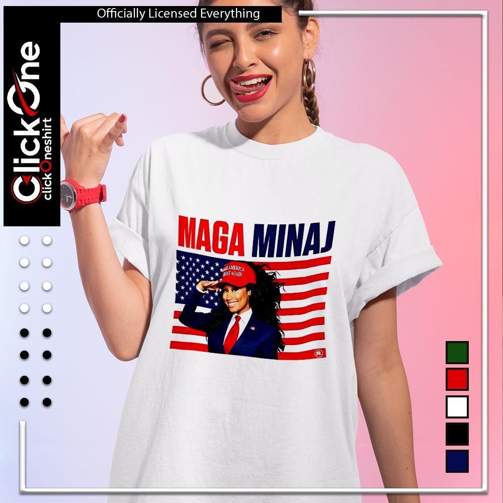 The rise of maga Minaj and Trump shirt
