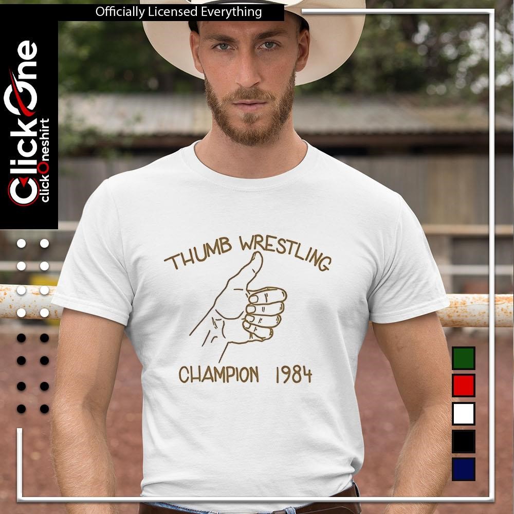Thumb Wrestling Champion 1984 Artie Smalls shirt