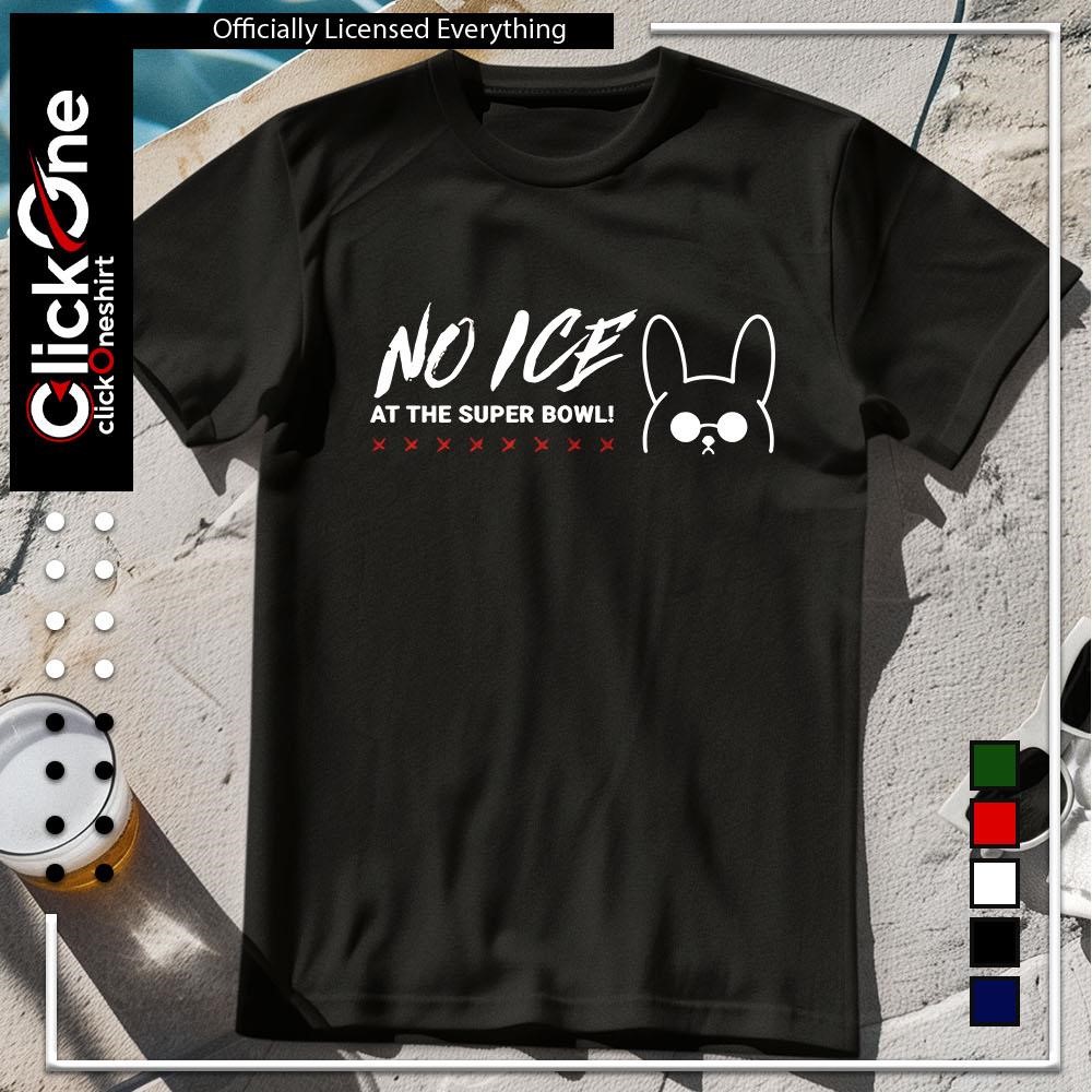 No ICE at the Super Bowl 2026 Bad Bunny logo shirt, hoodie, sweater ...
